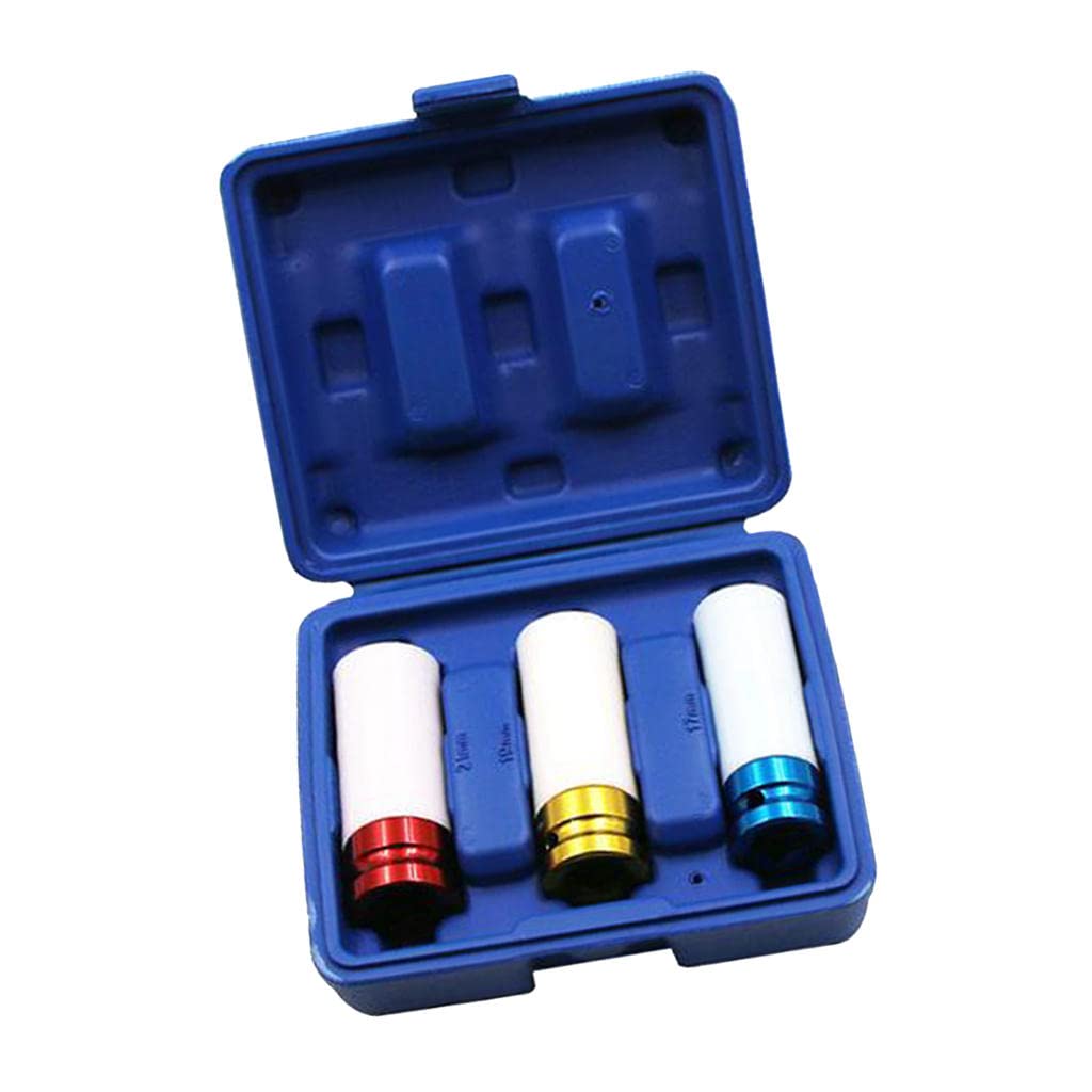 薄型ソケットセット19mm×21mm  6セット Amazon.co.jp: 薄型 ディープソケット 17mm 19mm 21mm ホイールナット